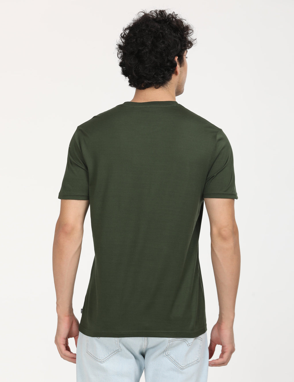 Men's Redloop Graphic Print Slim Fit T-shirt