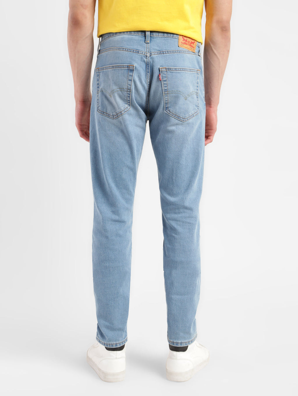 Men's 512 Blue Slim Tapered Fit Mid Rise Jeans