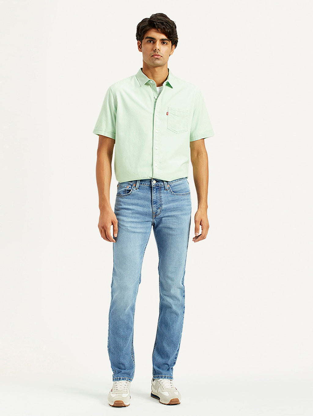 Men's 511 Med Indigo Slim Fit Mid Rise Jeans