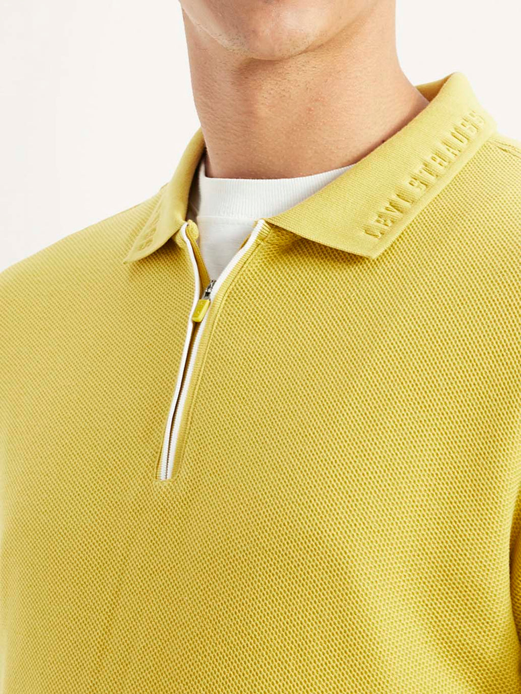 Men's Solid Slim Fit Polo T-shirt