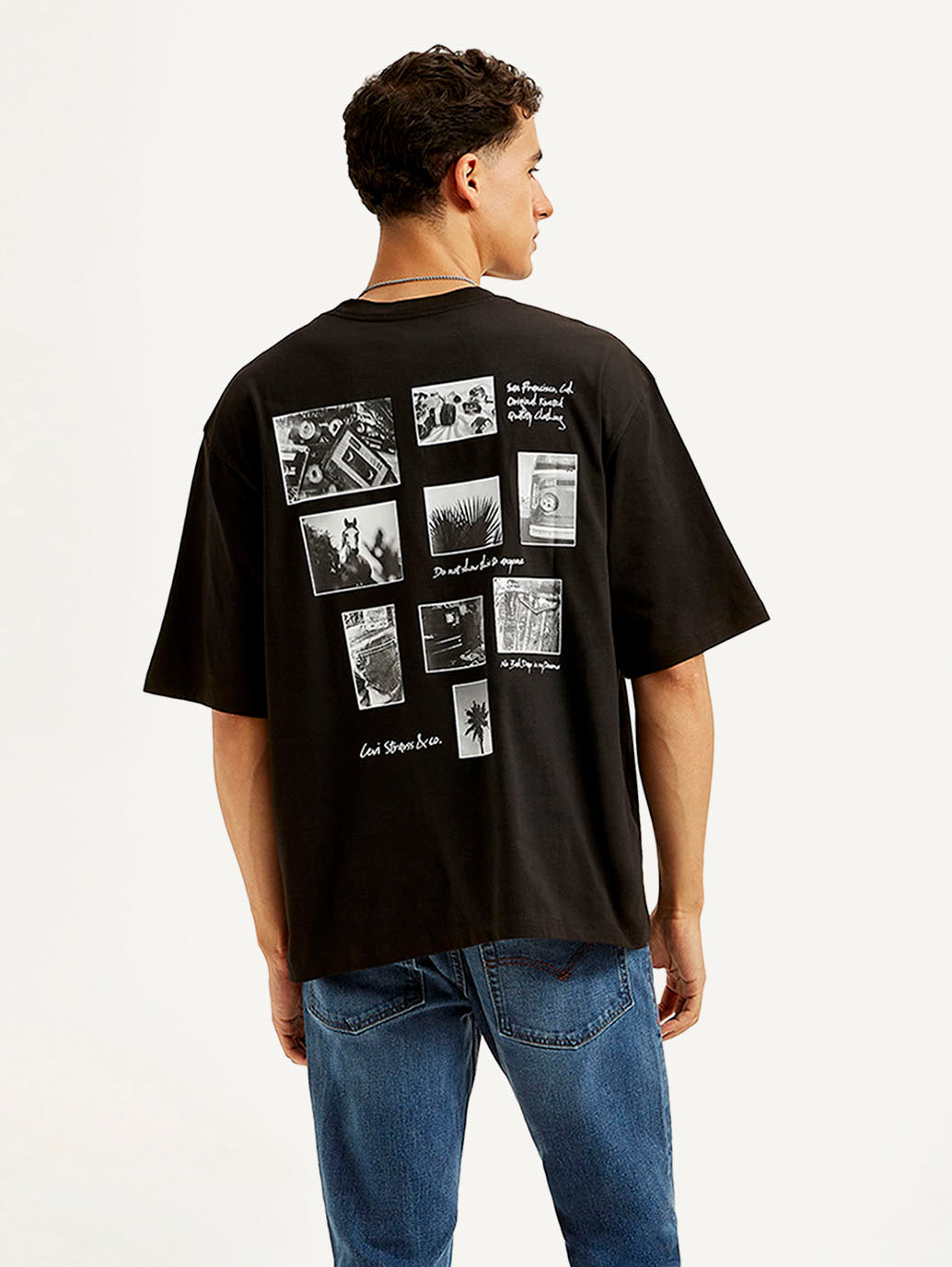 Men's Graphic Print Loose Fit T-shirt
