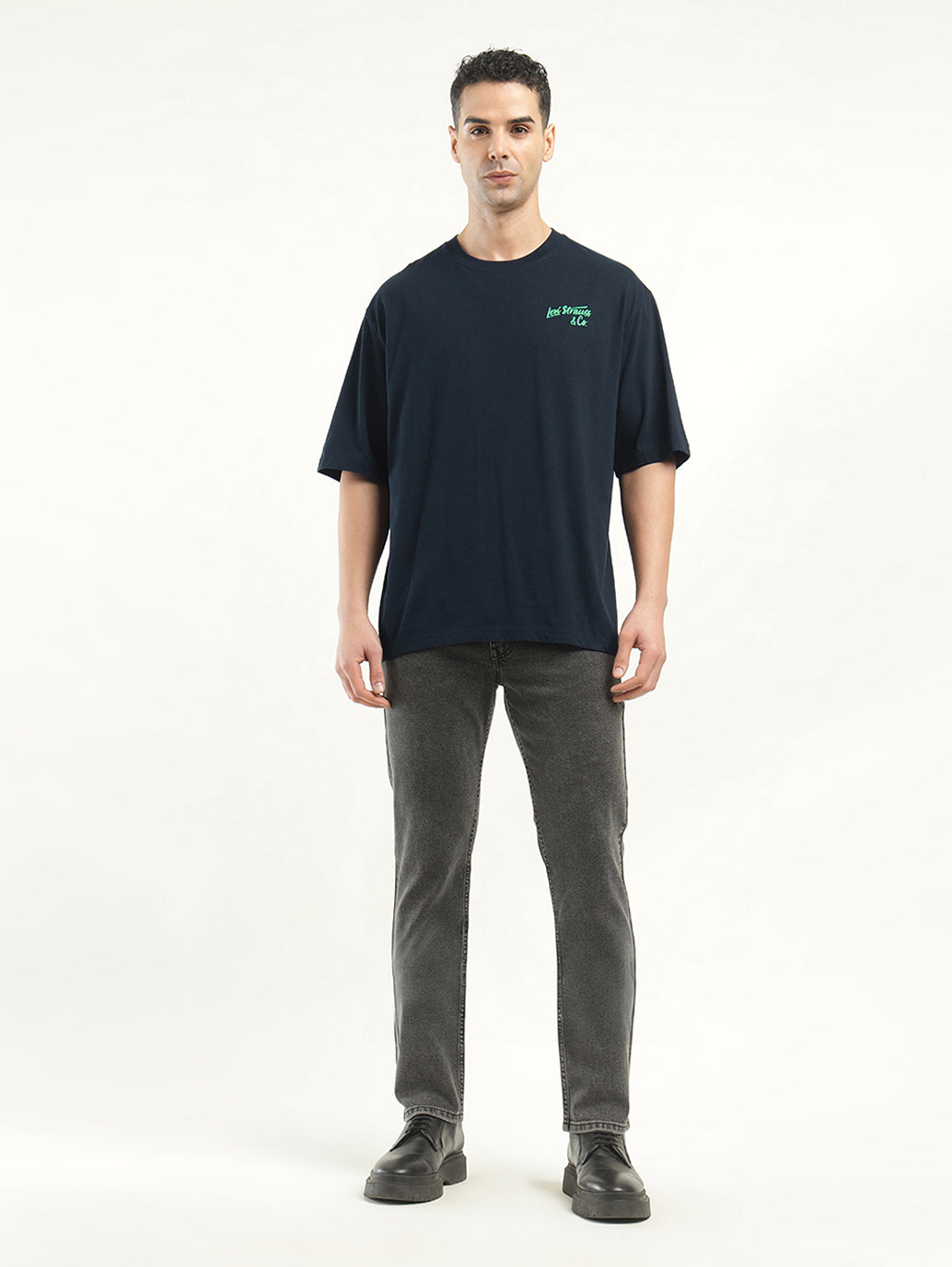 Men's Graphic Print Loose Fit T-shirt