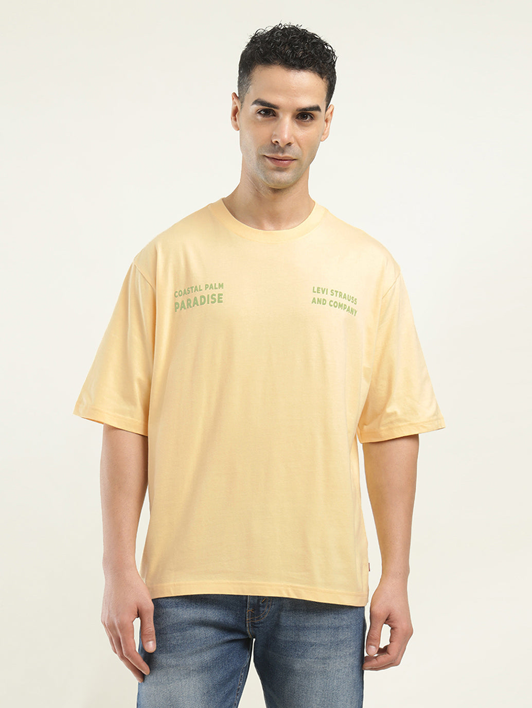Men's Graphic Print Loose Fit T-Shirt