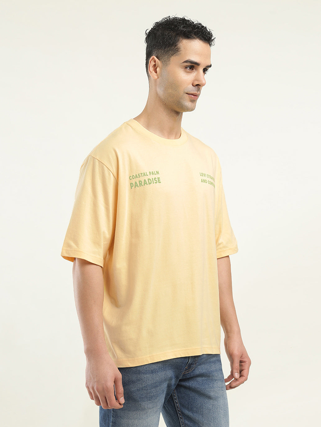 Men's Graphic Print Loose Fit T-Shirt