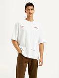 Men's Typography Loose Fit T-Shirt