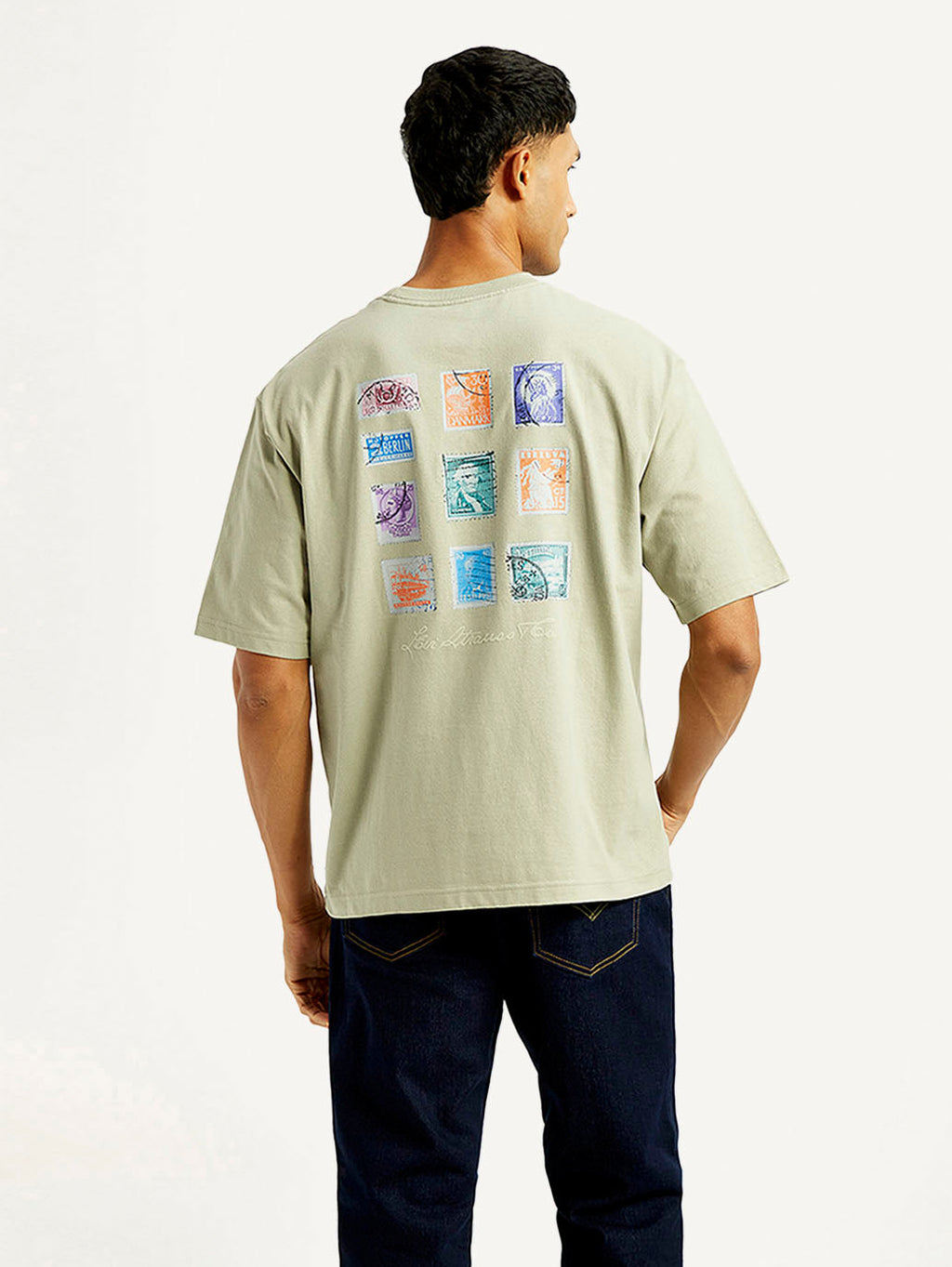 Men's Graphic Print Loose Fit T-shirt