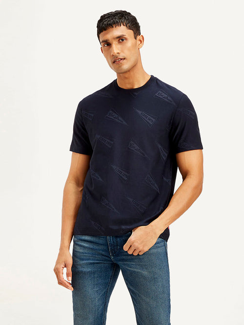 Men's Brand Logo Crew Neck T-shirt