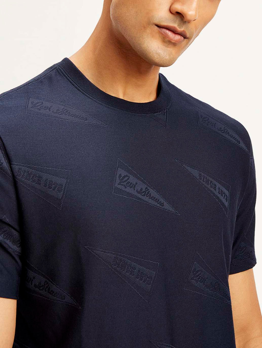 Men's Brand Logo Crew Neck T-shirt