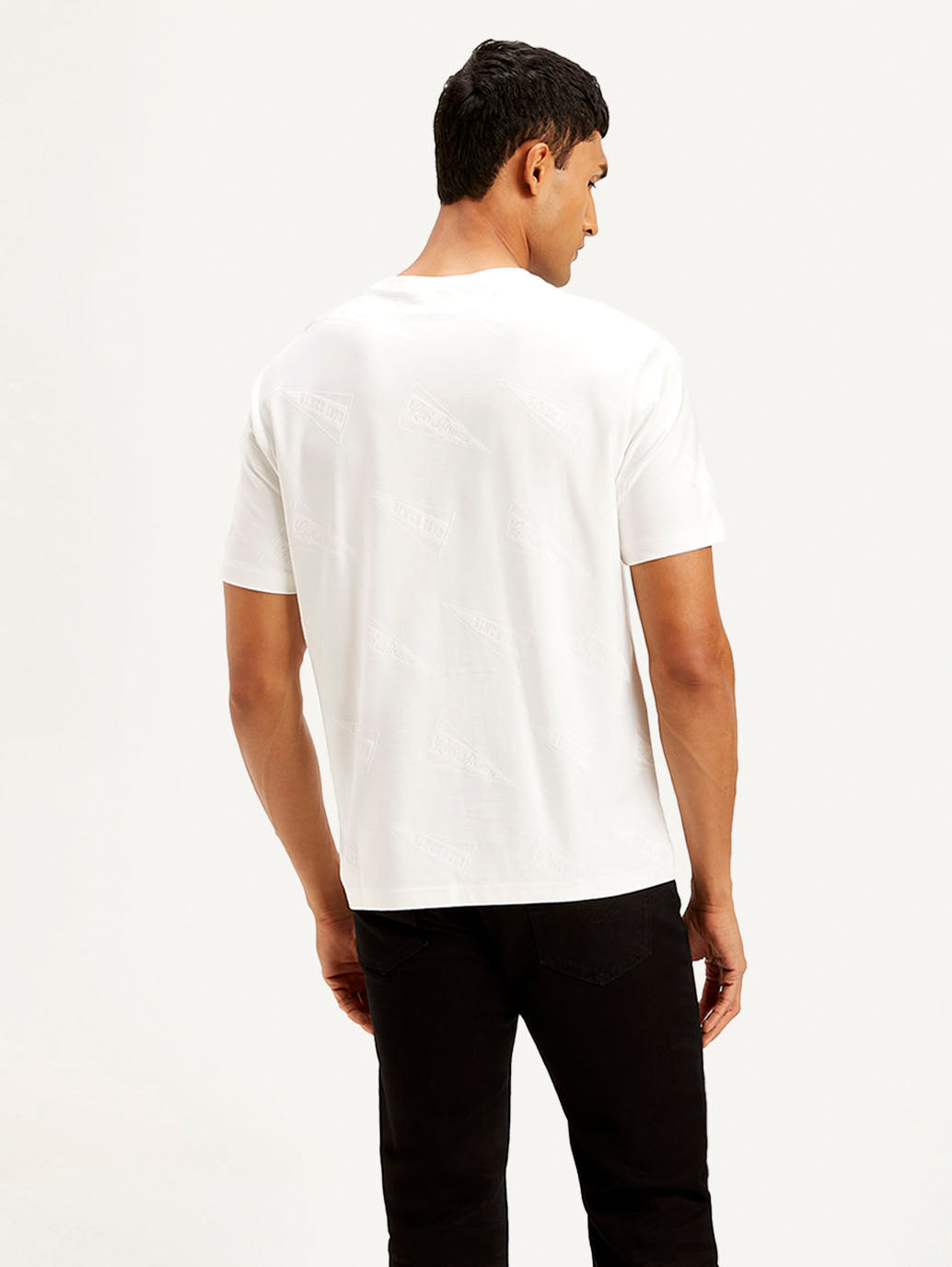 Men's Brand Logo Crew Neck T-shirt