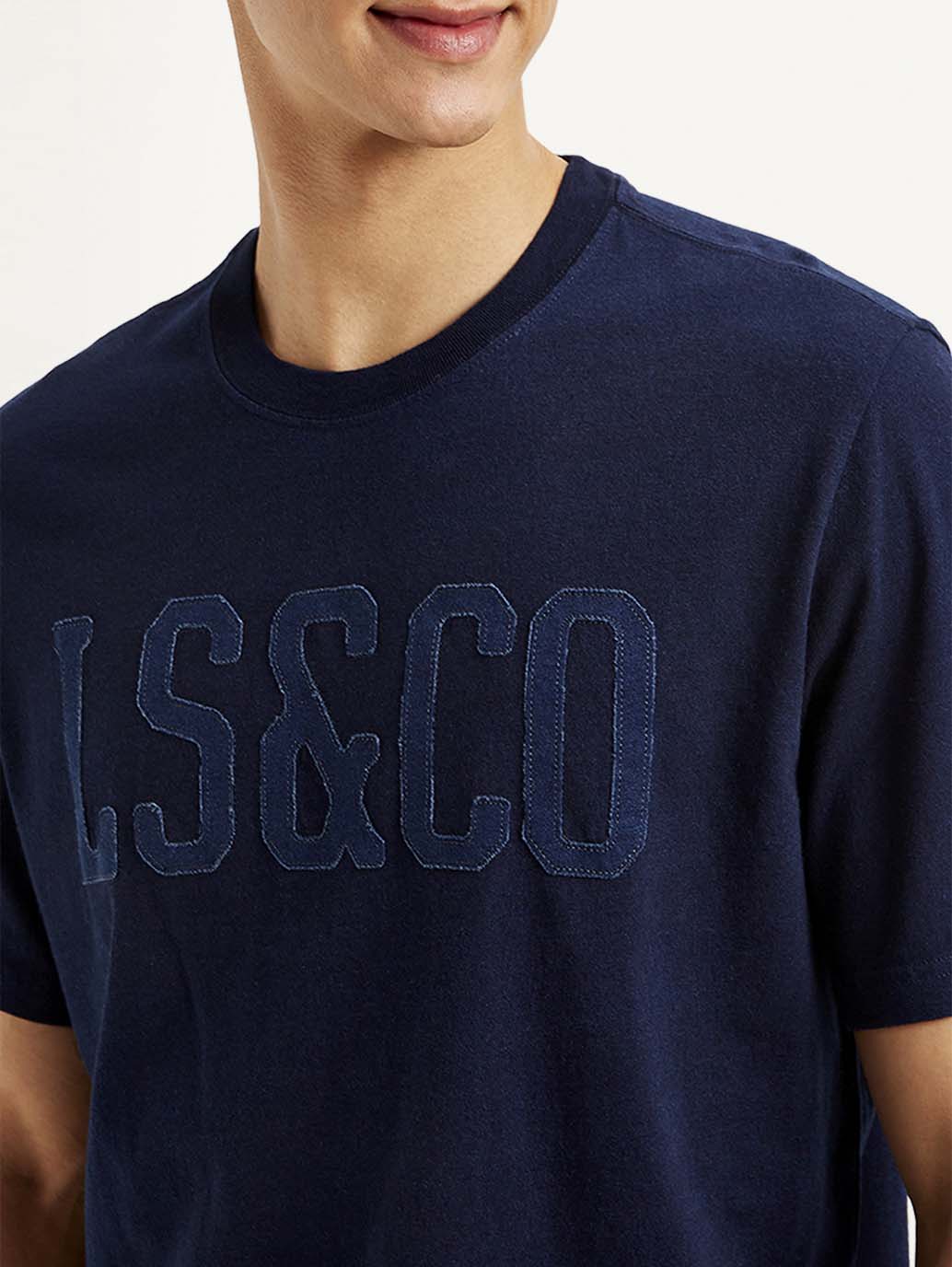 Men's Brand Logo Crew Neck T-shirt