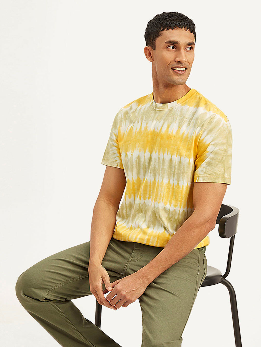 Men's Tie-Dye Crew Neck T-Shirt