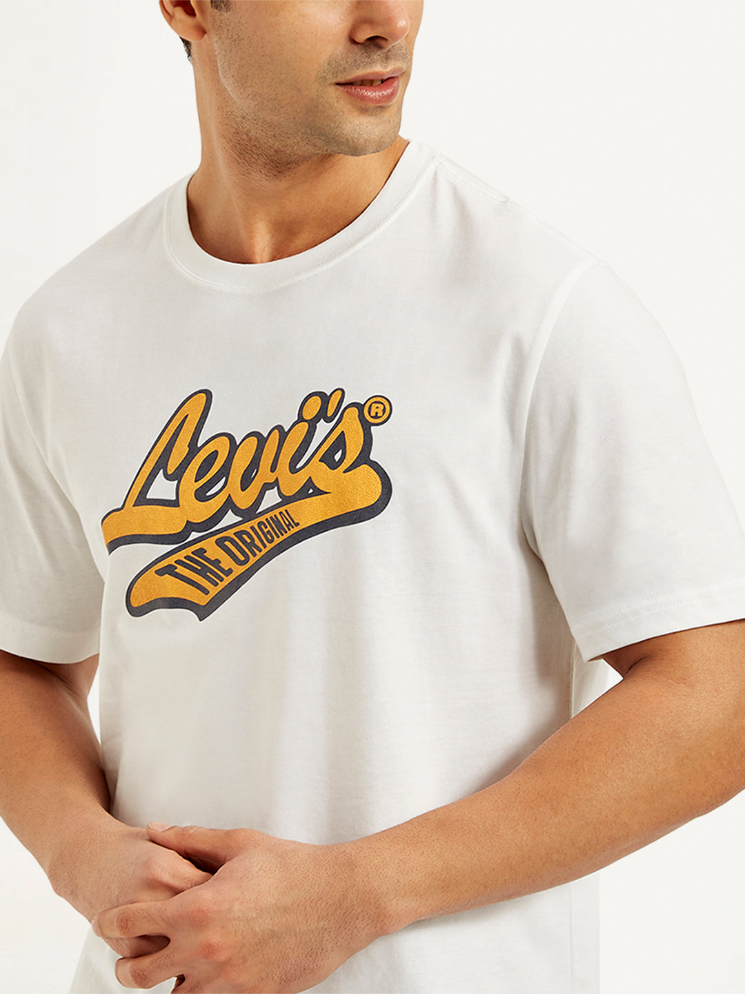 Men's Graphic Print Crew Neck T-Shirt