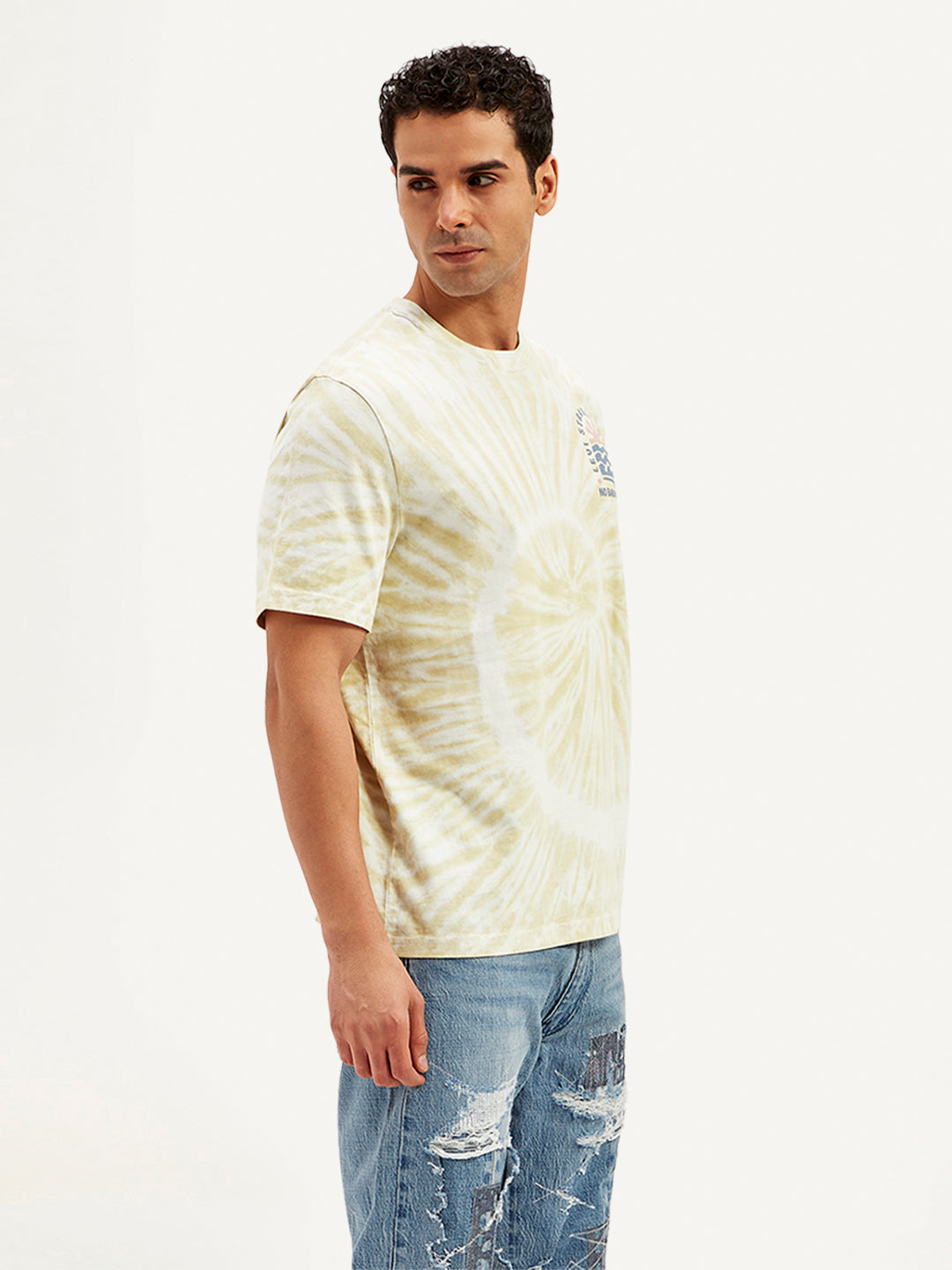 Men's Tie-Dye Crew Neck T-Shirt