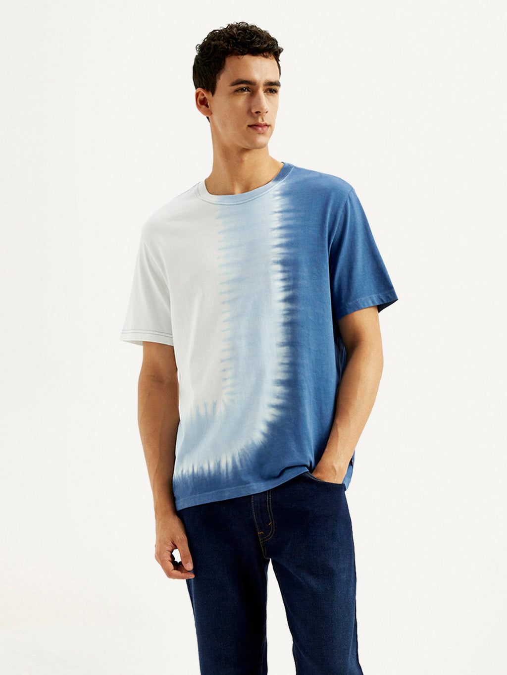 Men's Tie-Dye Crew Neck T-shirt