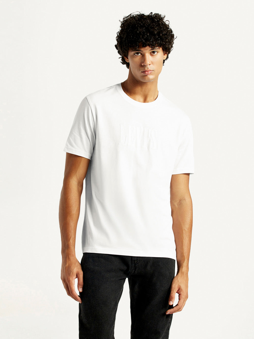 Men's Solid Regular Fit T-Shirt