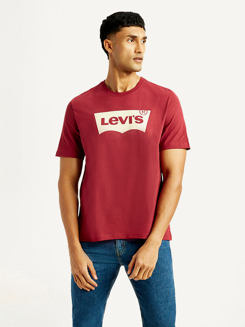 Men's Brand Logo Crew Neck T-shirt