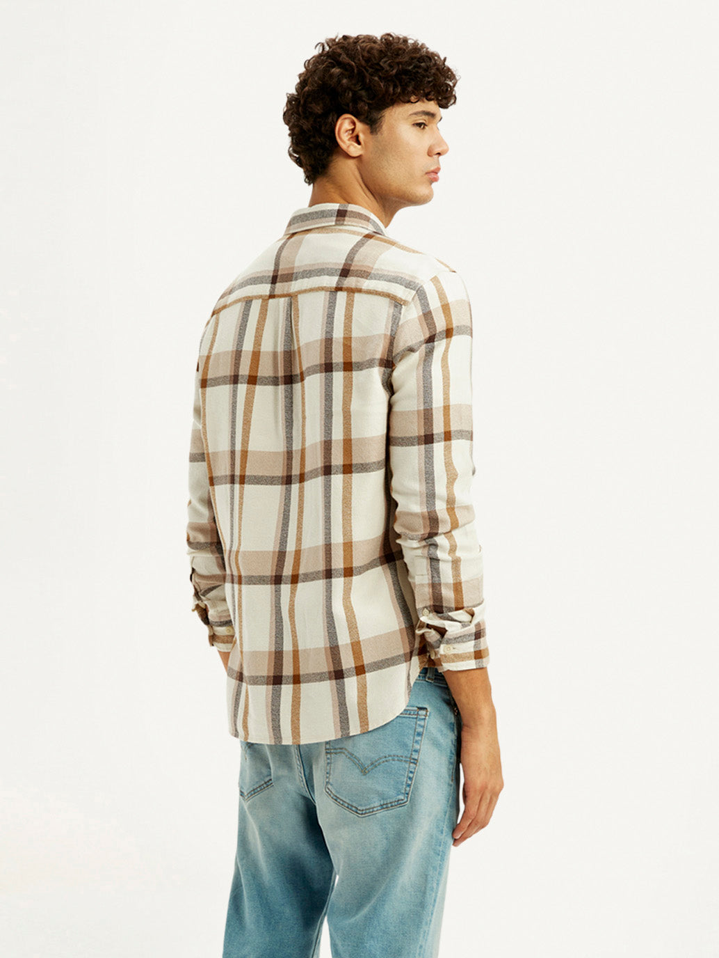 Men's Checkered Multi Color Slim Fit Shirt