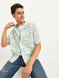 Men's Printed Relaxed Fit Camp Shirt