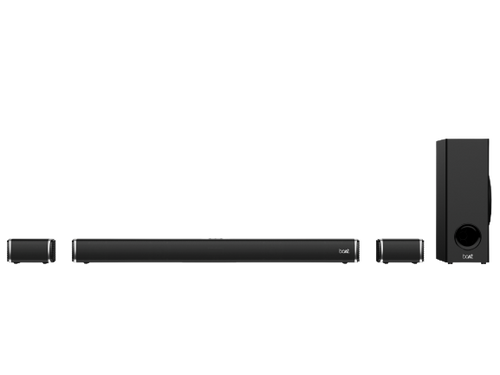 boAt Aavante Bar 2500 | Soundbar with 180W RMS boAt Signature Sound, 5.1 Channel, Wired Subwoofer, 2 Rear Satellite Speakers