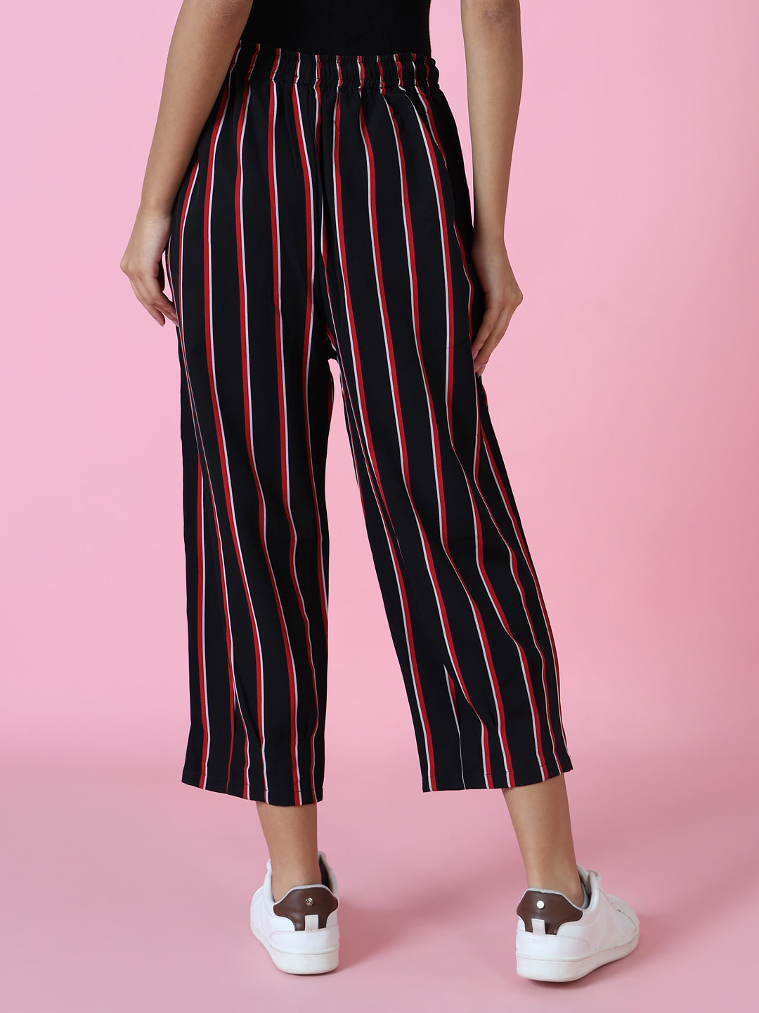 Women's Black Straight Leg Trousers
