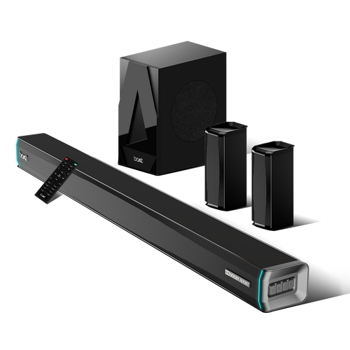 boAt Aavante Bar 5400D | 550W Bluetooth Soundbar, 5.1 Surround Sound System, Multi-connectivity , Multiple EQ Modes