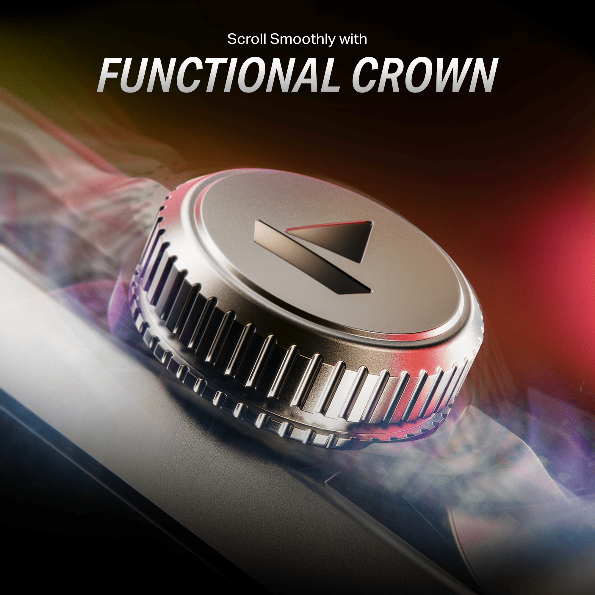 boAt Storm Infinity | Smartwatch with 1.83" HD Display, ASAP Charge, 15-Day Battery Life, Functional Crown, BT v5.4