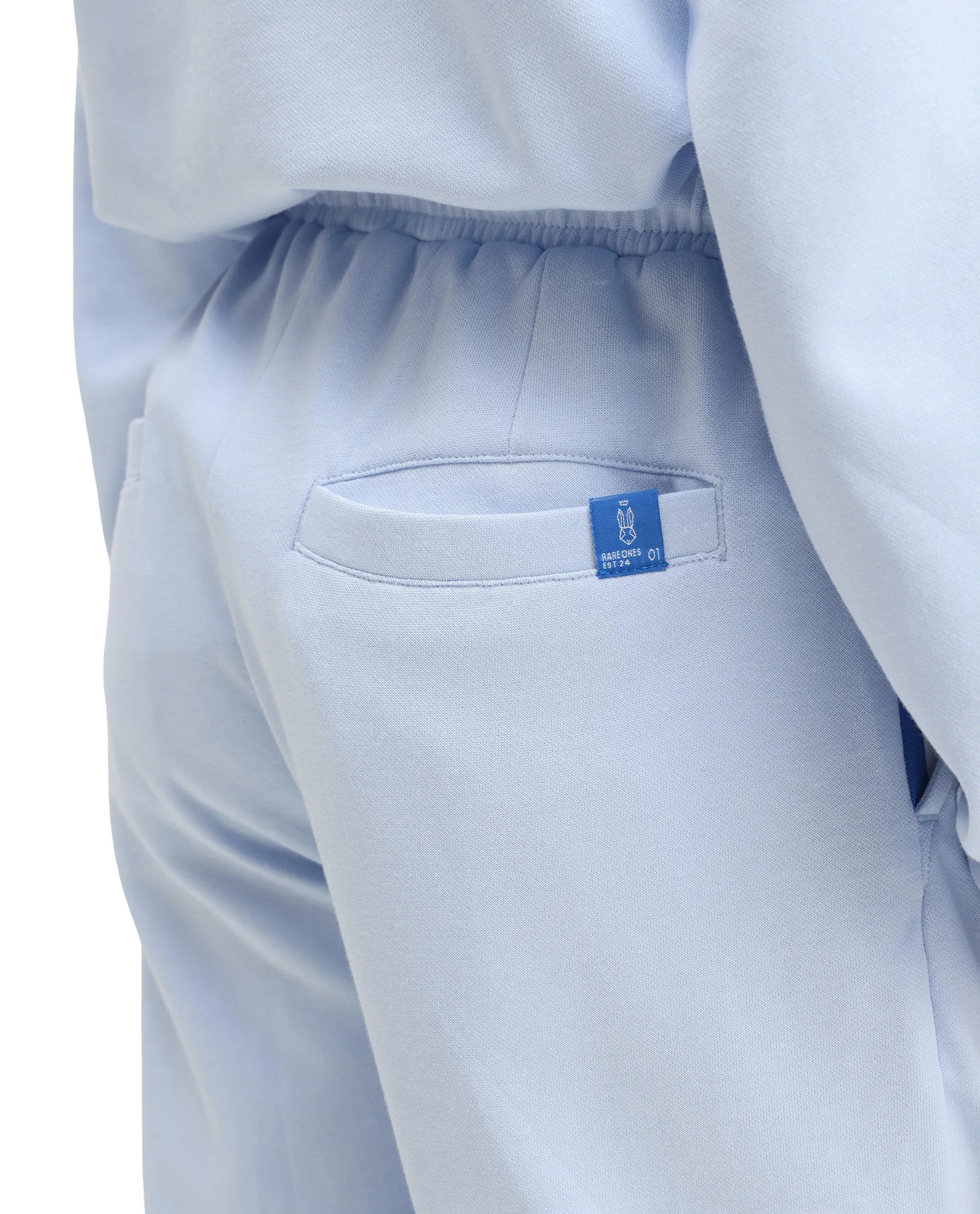 Rare Ones Kids Cadi-B Lilac Cotton Blend Drawstring Closure Straight Fit Solid Trackpant