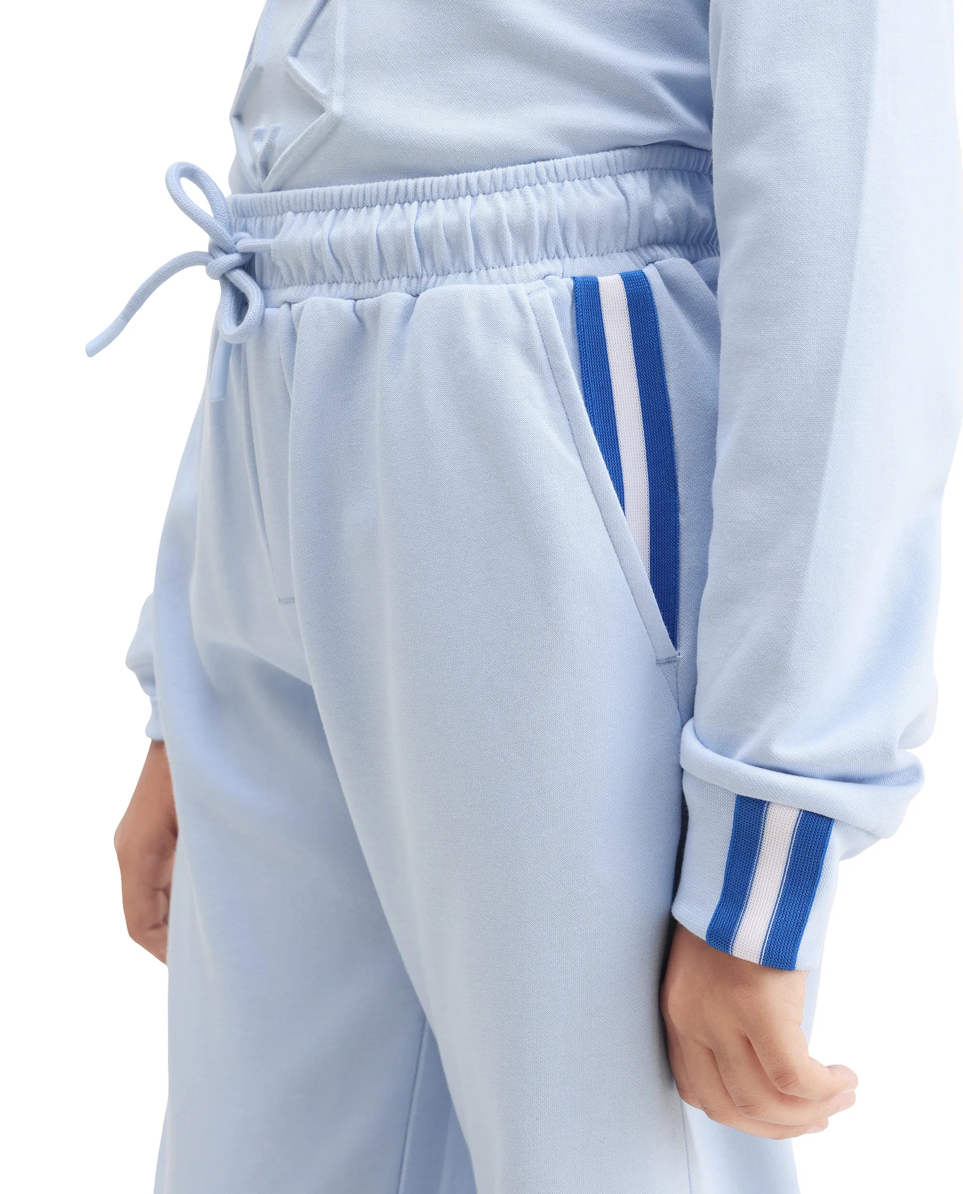 Rare Ones Kids Cadi-B Lilac Cotton Blend Drawstring Closure Straight Fit Solid Trackpant