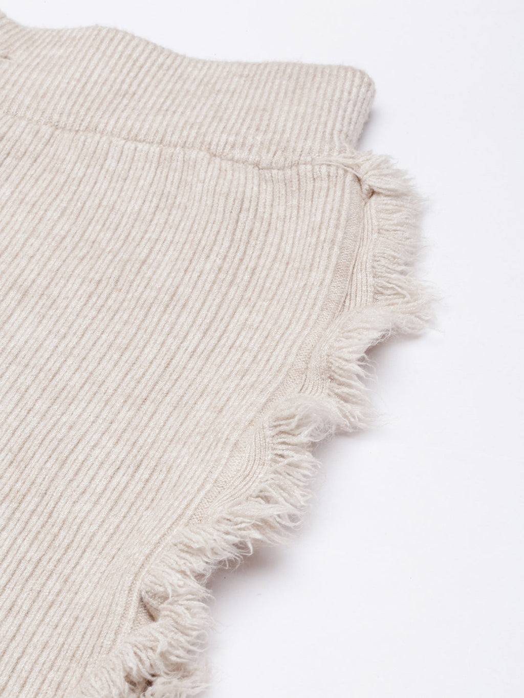 Women's Beige Mid-Rise Comfort Straight Fit Casual Trousers