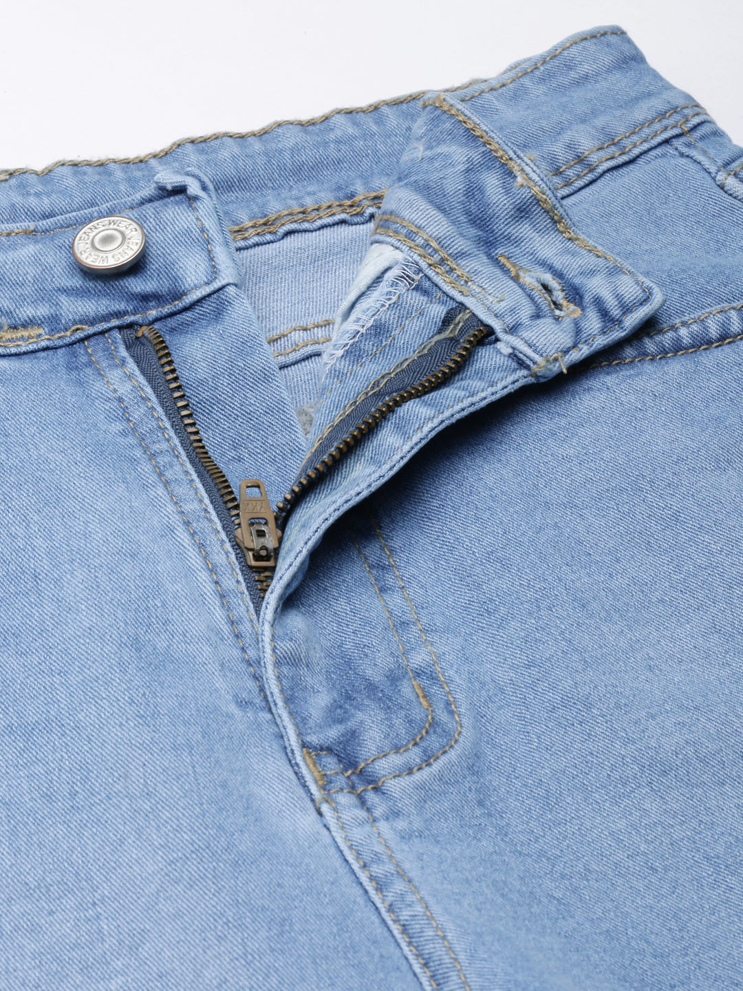 Women's Blue Skinny Fit Denim Jeans