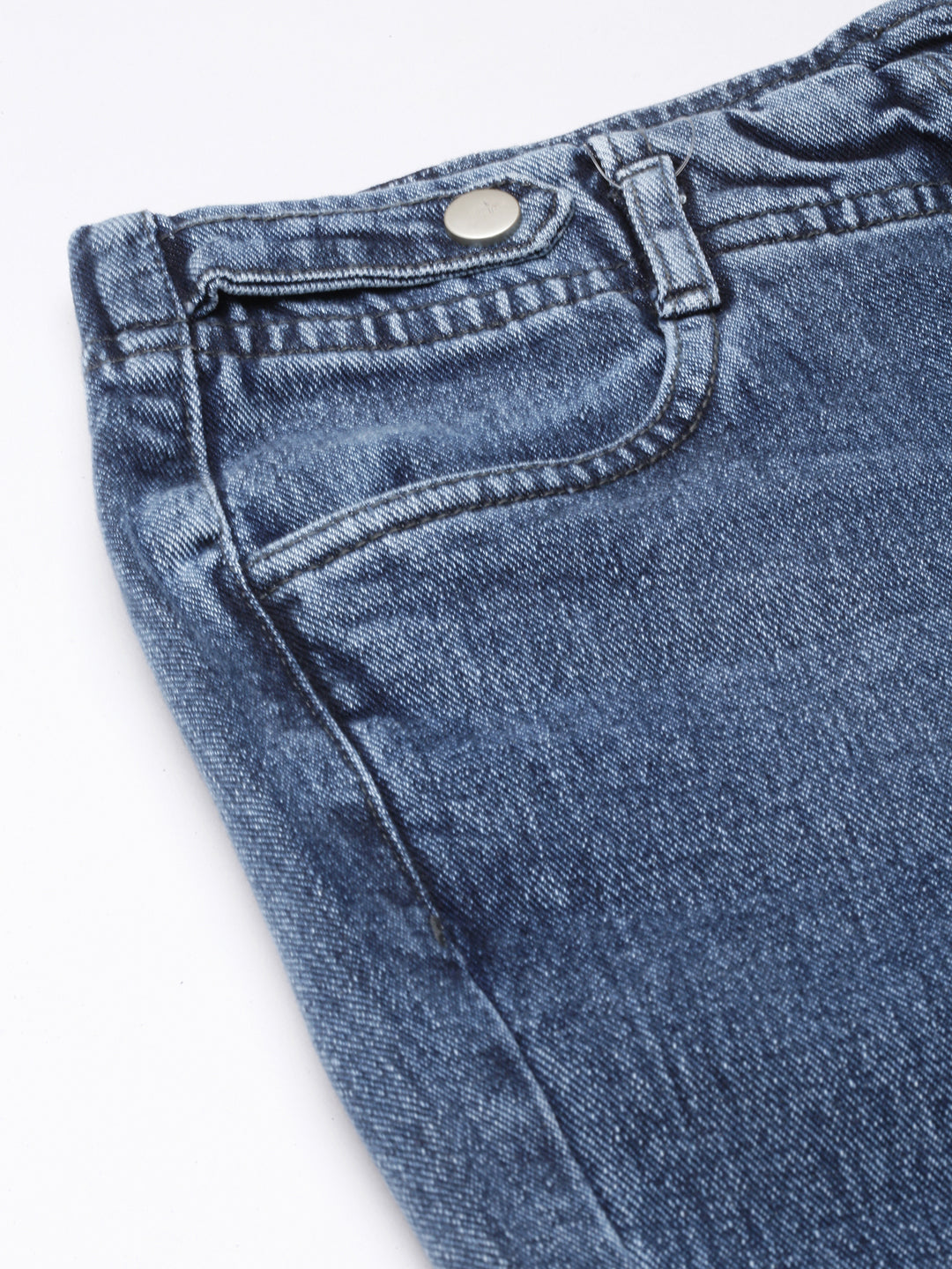 Women's Blue Straight Fit Light Fade Jeans