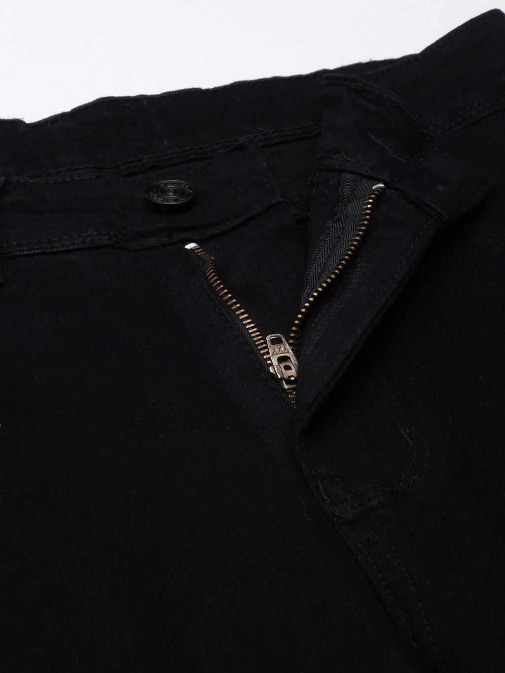 Women's Black Straight Fit Jeans