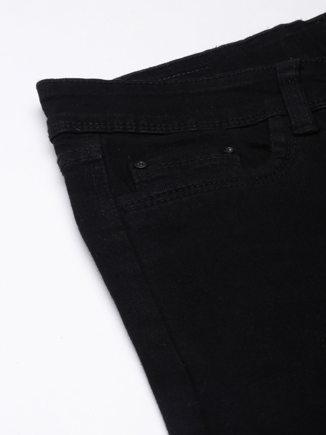 Women's Black Straight Fit Jeans
