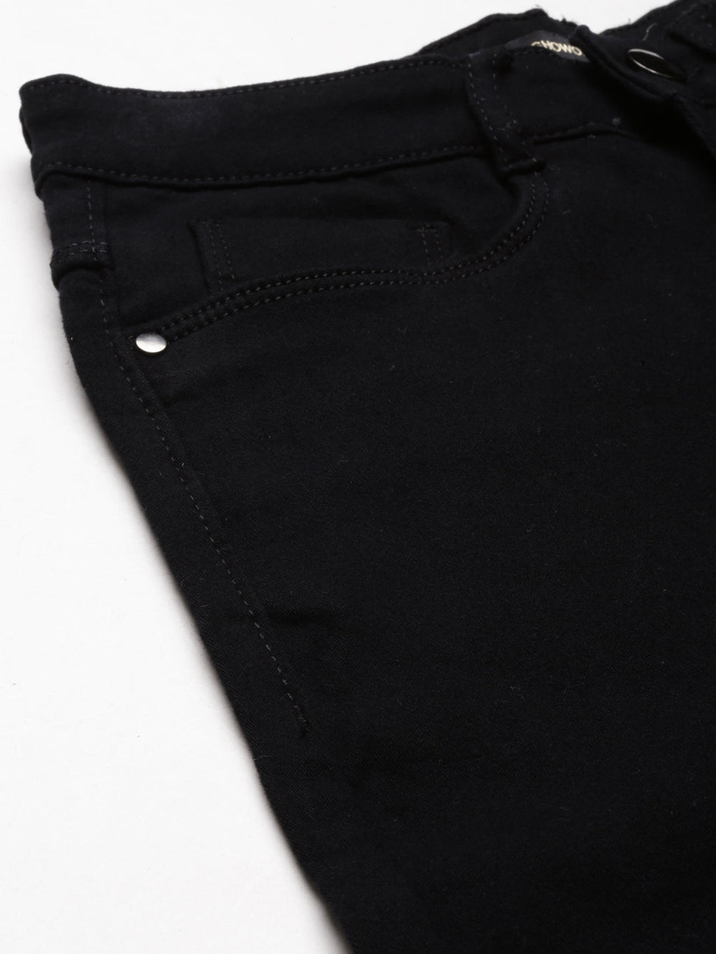 Women's Black Jean Wide Leg High-Rise Denim Jeans