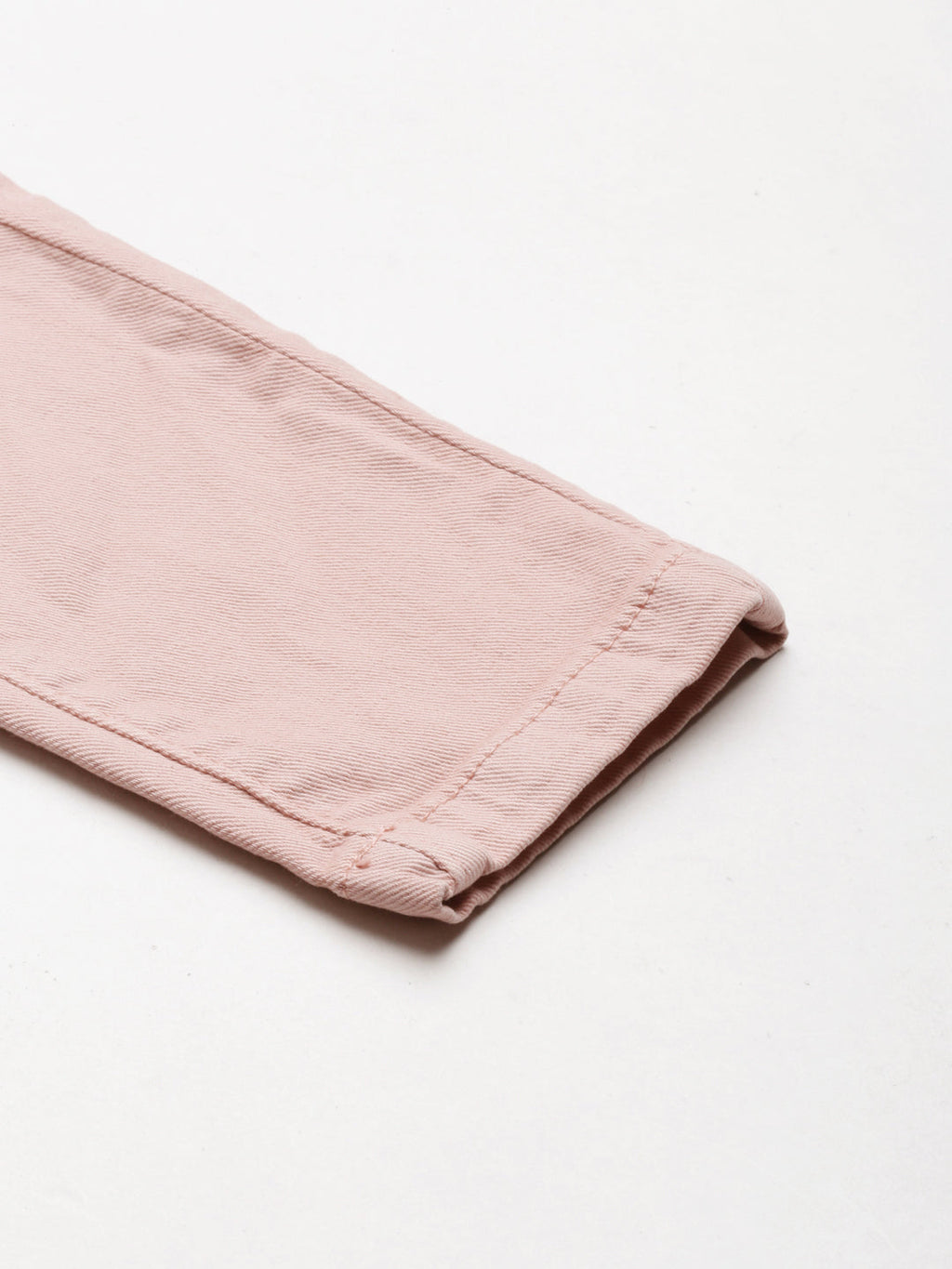Women's Pink Slim Fit High-Rise Denim Jeans