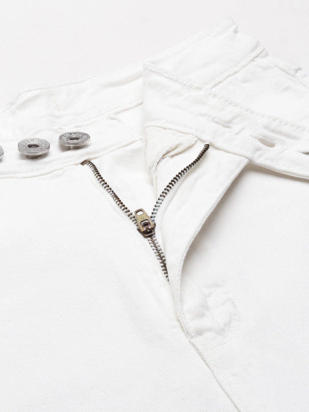 Women's White Skinny Fit Denim Jeans