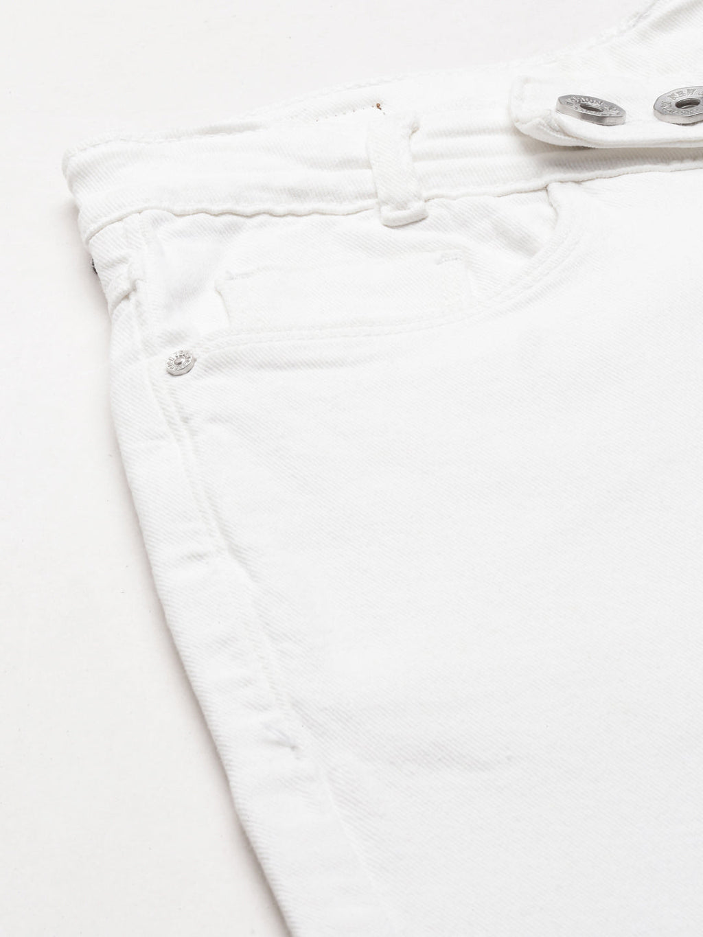 Women's White Skinny Fit Denim Jeans