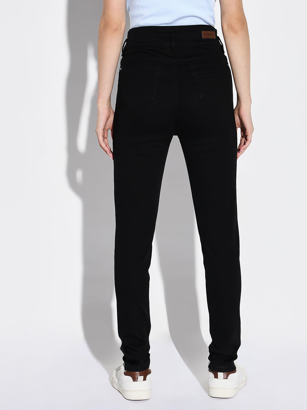 Women's Black Skinny Fit Stretchable Comfort Jeans