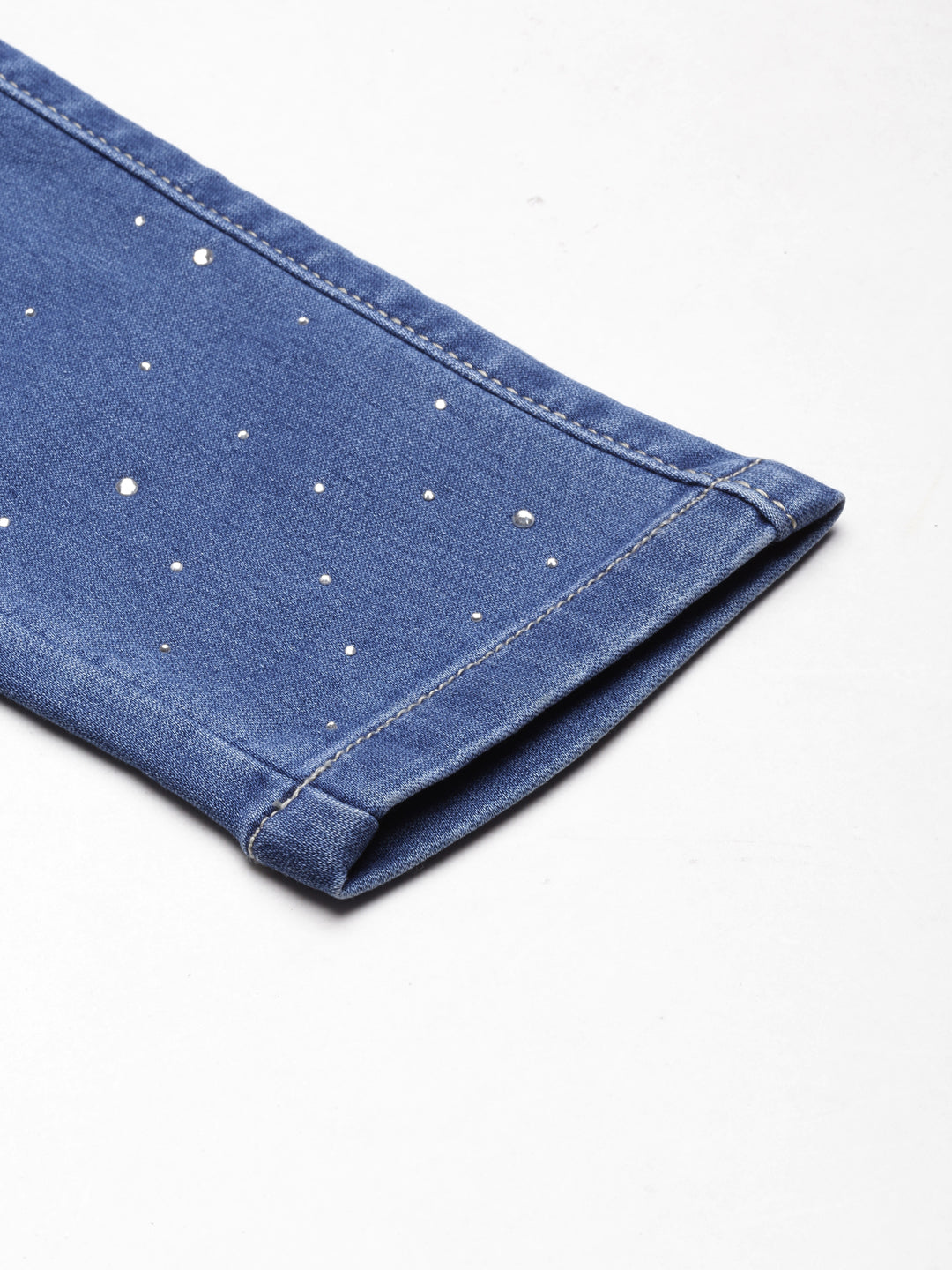 Women's Blue Skinny Fit Light Fade Denim Jeans