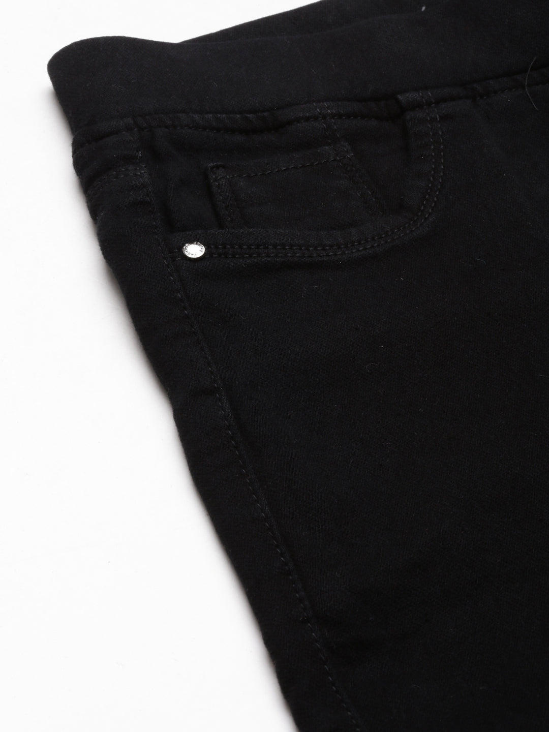 Women's Black Skinny Fit High-Rise Denim Jeans