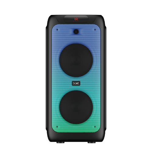 boAt Party Pal 390 | Party Speaker with 160W RMS Stereo Sound, 6 Hours Playback, 2 Mics for Karaoke & Guitar Input