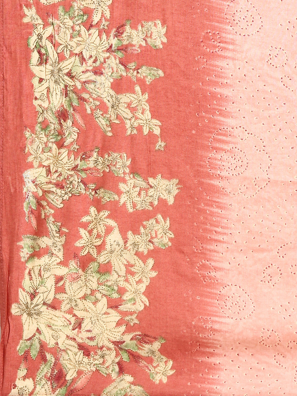 Women's Pink Printed Straight Kurta