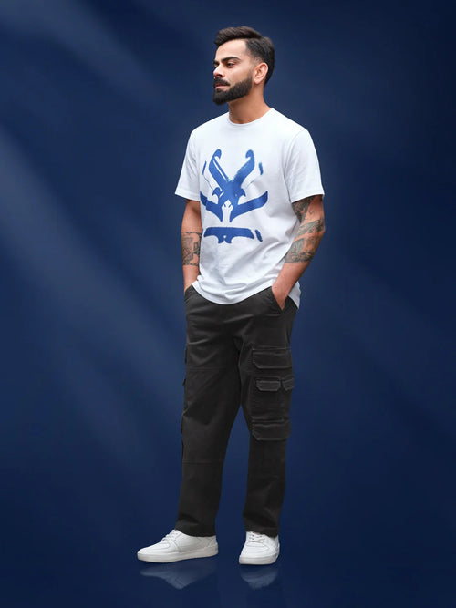 Ancient Script Inspired Brand Carrier  | Off White