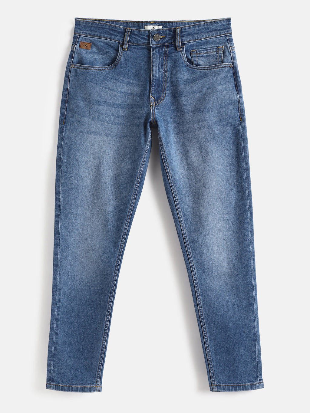 Vintage Skinny Crop Jeans | Blue
