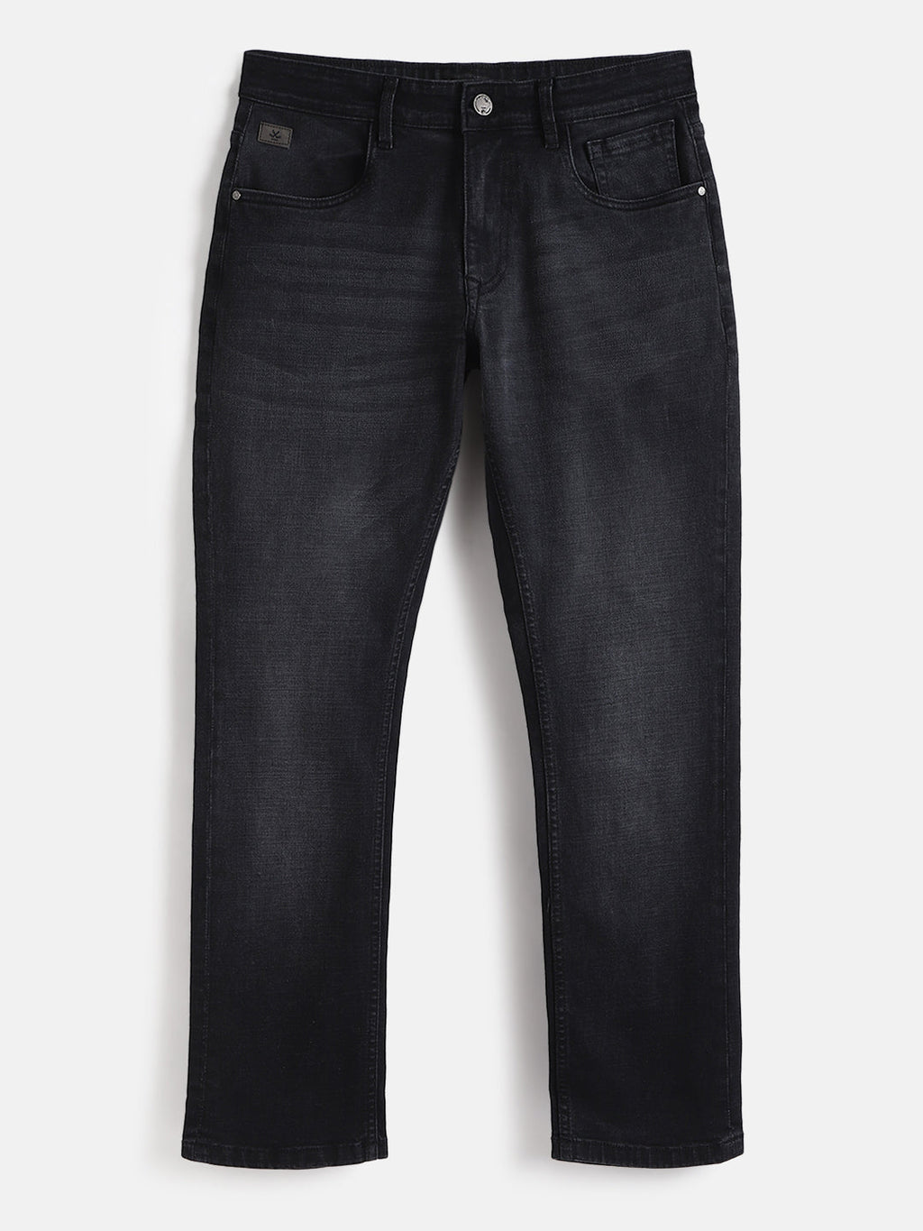 Light Fade Straight Fit Jeans | Grey