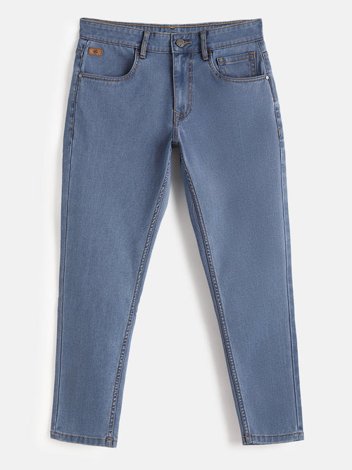 Faded Slim Fit Jeans | Light Blue