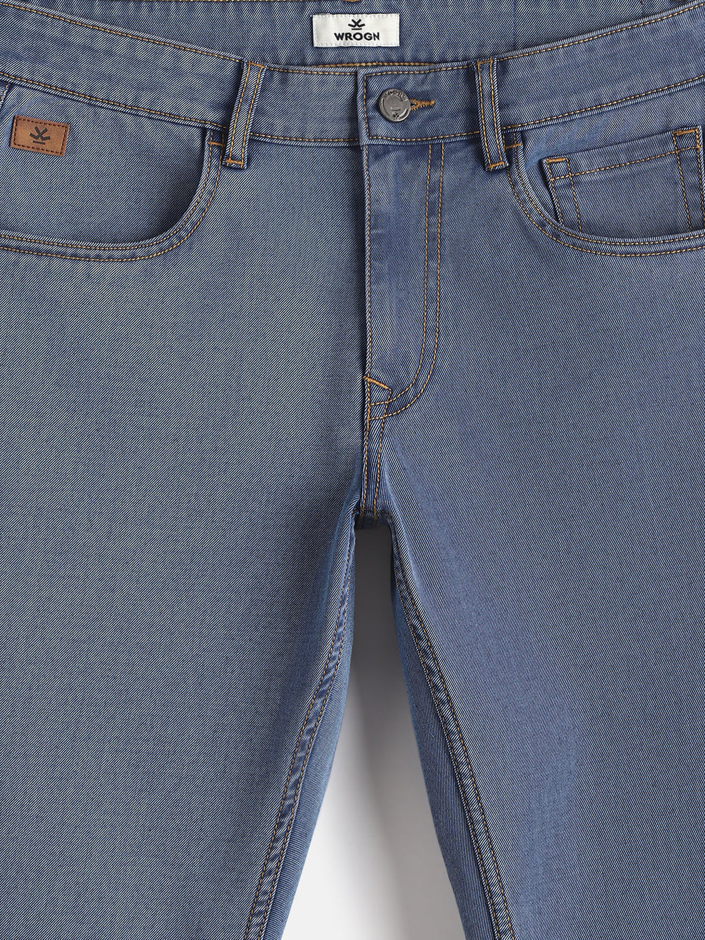 Faded Slim Fit Jeans | Light Blue