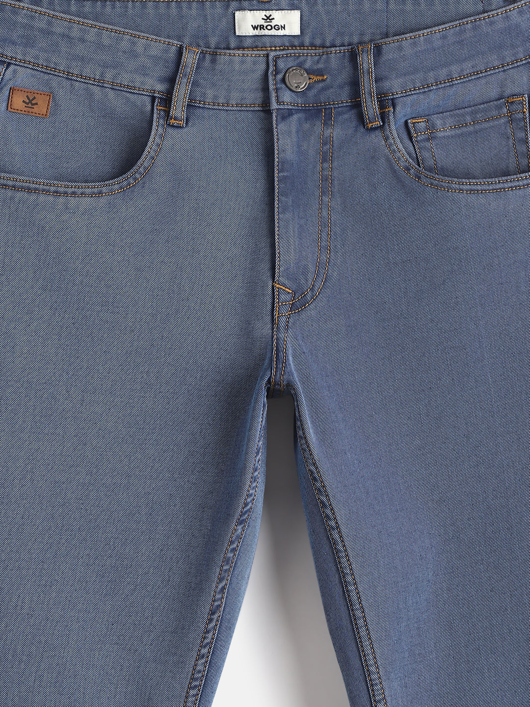 Faded Slim Fit Jeans | Light Blue