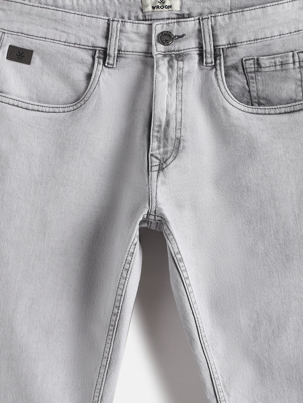 Casual Slim Tapered Jeans | Grey