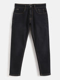 Light Fade Skinny Crop Jeans | Dark Grey